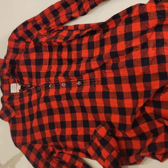Jcrew perfect fit flannel EUC - Picture 6 of 6